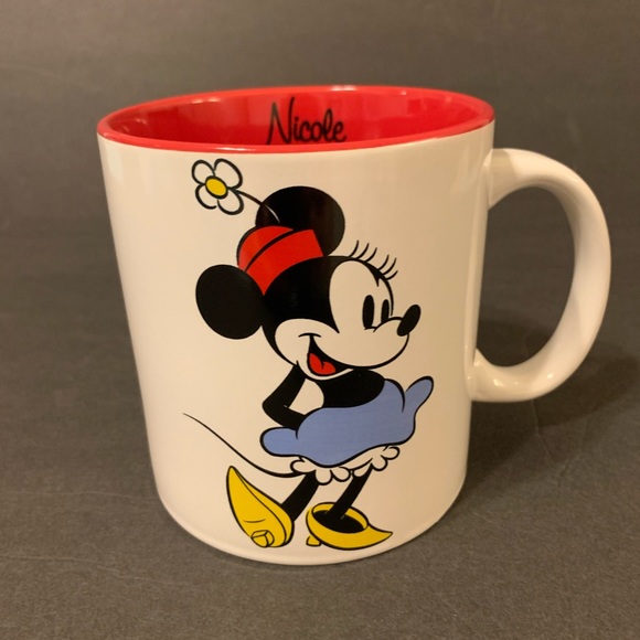 Disney Minnie Mouse Personalized Name Large Mugs - Picture 9 of 14